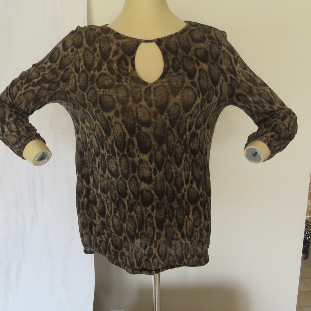 Michael Michael‎ KORS Animal Print Blouse